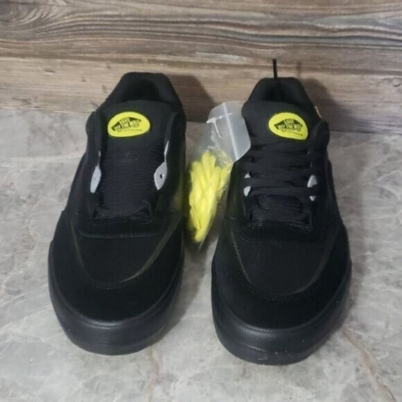 New Vans Wayvee Mens Black Skateboarding Shoes Size 7.5 Classic Skater Grunge - Picture 4 of 10